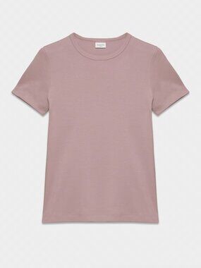 Aritzia Babaton Dusty Rose Short Sleeve T-Shirt Size Medium